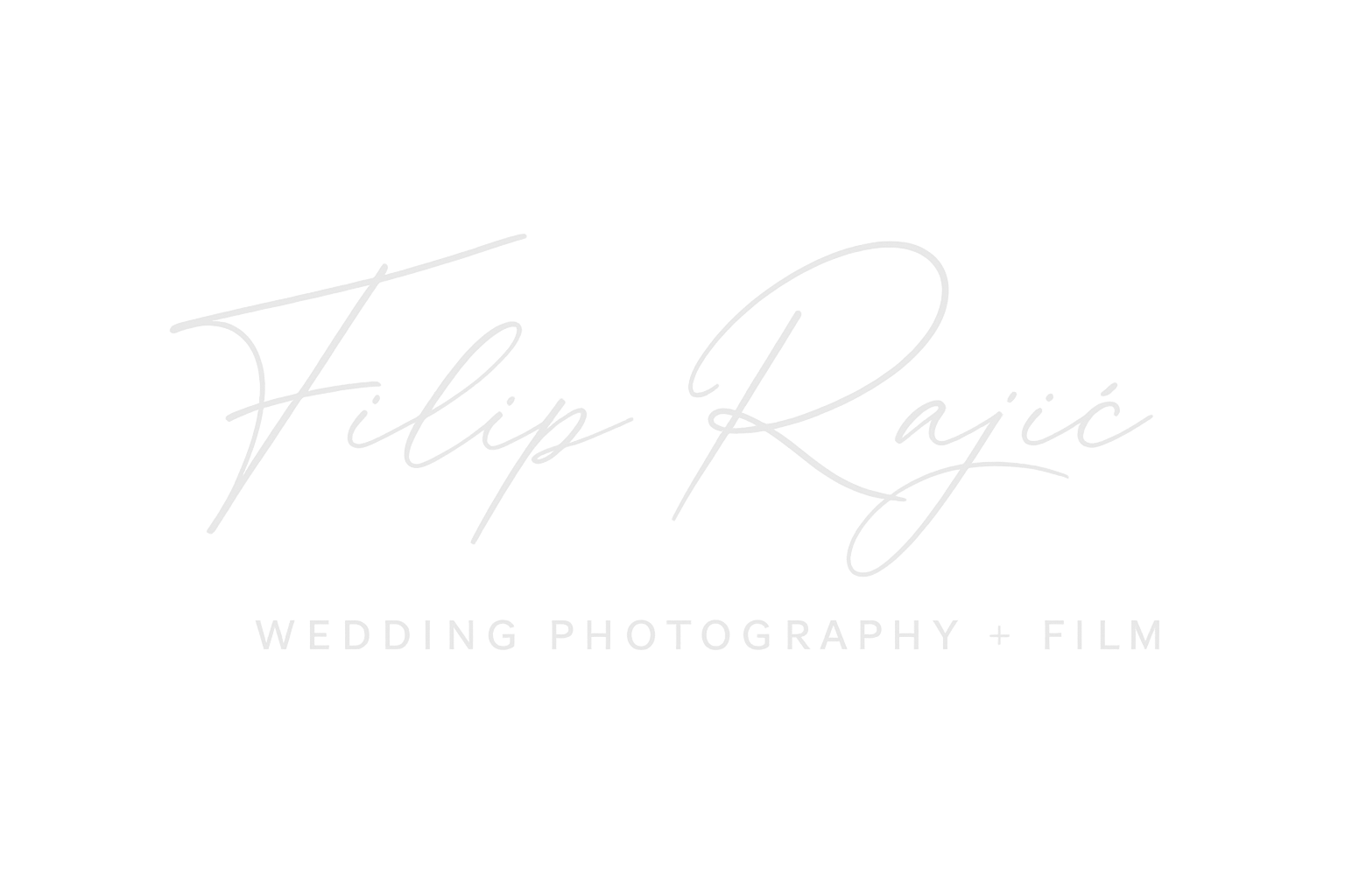 Filip Rajić — Wedding Photography + Film